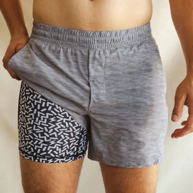 Herren Quick-Dry Badeshorts: Kompressionsinnenhose | Boardshorts