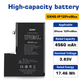 GXHS OEM support Factory price High Capacity extra for iPhone 12 Pro Max battery replace for Repair shops wholesalers brands