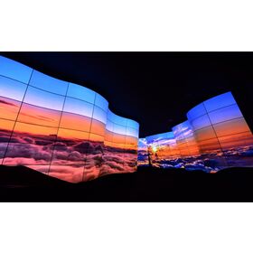 Pantalla LED de Alquiler Interior Flexible P5: Alta Tasa de Refresco de 3840Hz Mejorada, Presentación Visual Revolucionaria sin Juntas
