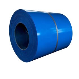 PPGL Steel Coil RAL5005 Blue Prepainted Galvalume Coil For Roof Anti Corrosion