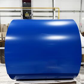 Bobine d'Acier PPGL Bleu RAL5005 avec Revêtement PVDF pour Matériau de Panneau Mural