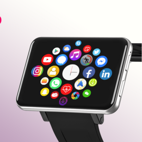 Montre Connectée 4G avec Écran IPS, Appel Vidéo, Carte SIM, GPS et Moniteur de Fréquence Cardiaque DM100/DM101 MTK - 3+32GB/1+16GB, Meilleure Vente!