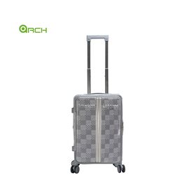 Supplier ABS+PC Trolley Travel Hard-Sided Case with printing and spinner wheels