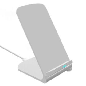 Fabricant logo personnalisé smartphone rapide sans fil support de charge universel téléphone portable 15w de bureau portable sans fil chargeur