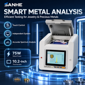Sanhe XRF Spectrometer Metal Analyzer 75W 220V 35kg