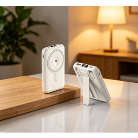 Mini Power Bank 10000mAh slim wireless 15W+ 22.5WPD fast charging magnetic wireless power bank