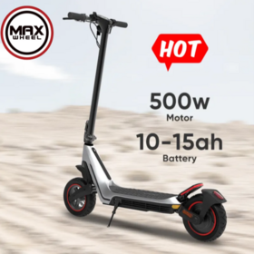 "Trotinette" elétrico rápido adulto poderoso do motor 500W, velocidade máxima 45 KM/H do "trotinette" fora de estrada da bateria de lítio de 48V 10/15Ah