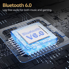 New 10.8mm Dual-Magnet OWS Crossky C30S Ear Clip Bluetooth 6.0 Wireless Open Ear Sports TWS Earbuds Bass Enhancement Algorithm