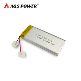 الشركة المصنعة للمعدات الأصلية بطارية ليثيوم بوليمر 352557 3.7V 550mAh لمعدات حماية البيئة