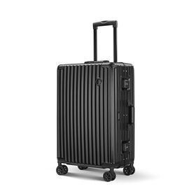 Maleta Rígida con Marco de Aluminio, Maleta de Carro de Gran Capacidad de 20 Pulgadas, Estuche de Viaje con Cerradura de Combinación para Equipaje de Mano