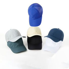 Individuelle Sommer-Sportkappe mit Perforationen, Schnelltrocknend, Baseball Cap für Herren und Damen für den Außenbereich