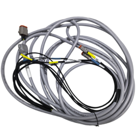 Maßgeschneiderter 8-Schaltkreis-Zweigkabelbaum | DT-Stecker mit flexiblem Kabel für Baumaschinen