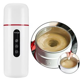 OEM/ODM Electric Heating Pot Travel Water Bottle 304 Stainless Steel CE/RoHS/FDA/LFGB Certified Custom Coffee Shaker Cup