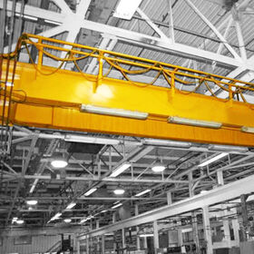 Hoist Listrik Baru Derek Jembatan Girder Tunggal / Ganda