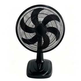 Ventilateur sur Pied Oscillant Électrique avec Hauteur Réglable et Inclinaison, Conception Convertible 2 en 1 pour Chambre à Coucher, Salon et Usage Extérieur