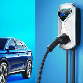 Oem inteligente ip65 impermeable casa 3 fase de montaje en pared europa tipo 2 wallbox 32a ac 22kw ev cargador estación para el vehículo eléctrico