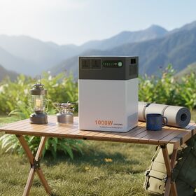 Estación de energía portátil para exteriores, suministro de energía UPS para el hogar, inversor Lifepo4 de 1200W, batería de respaldo para emergencias, venta al por mayor, para camping