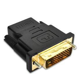 Varón de DVI24 1 al adaptador femenino de HDMI, conversión bidireccional