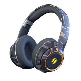 Professional BT 6.0 Led Headphone with In-built Mic 80H Battery Life Gamer Headphone Good Bass Stereo Headphone for Sports Music