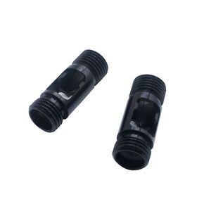 Adaptateur de Raccord de Tuyau en Aluminium Usiné CNC Haute Pression, Boulon Banjo pour Systèmes de Carburant et de Refroidissement Automobile, Pièce de Performance Anodisée