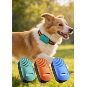 Real Time Tracking LED Collar Low Power Waterproof Four G Pet GPS Location Trackers