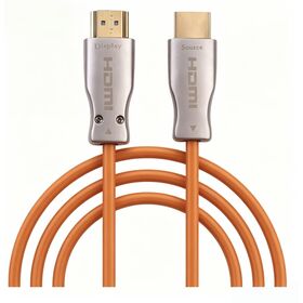 All-Optical Fiber HDMI Cable for home theaters, conference rooms, live broadcasting venues, security monitoring systems