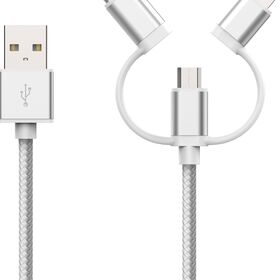 Sunlike 3-in-1 Kabel, OEM, ODM, MFi, Multi-Ladefunktion, Schnellladung, Klassisch, Praktisch, für Handy-Ladung