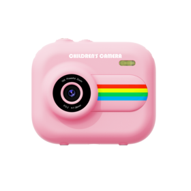 Rainbow Dual Lens Children Digital Camera 48MP Photo 1080P Video Kids Toy Camera with Fill Light