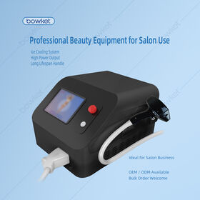 BOWKET Perangkat Penghilang Bulu Permanen Laser 755 808 1064nm Dioda Laser