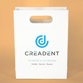 Bolsa de papel reciclable de alta calidad de las compras con la impresión del logotipo para el empaquetado al por menor