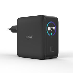 X-ONE Neuer 100W GaN Schnellladegerät mit Smart TFT Display ChargerGo