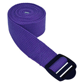 Cotton yoga strap, various colors