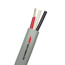 Kabel Listrik VVF Multi-core 3 Core dengan Jaket PVC dan Kabel Daya Tembaga PSE
