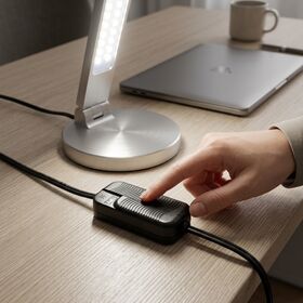 Interrupteur Gradateur en Ligne Gradation Continue pour Lampes de Table Domestiques 220V