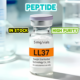 LL37 375 Lyophilisierte synthetische Peptid-Rohpulver für die In-vitro-Laborforschung von Immunepithelzellen