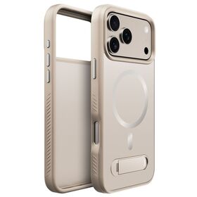 Casos híbridos para el iPhone con Magsafe y el color del desierto de Kickstand Casos nuevos a prueba de golpes para las cajas del teléfono móvil de TPU