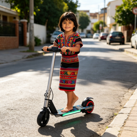 Bestseller Elektroroller Kinder Tragbar - Kinder E-Scooter Zweirad | 21.6V 2.5Ah, 150W Leistung, 6.5 Zoll Räder