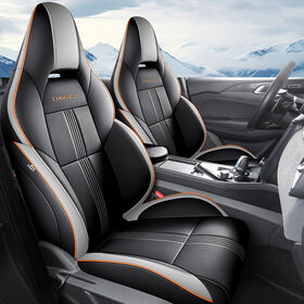 Lynk Co 03 EV 2023-2025 Luxury Leather Sports Style Full Set Custom Car Seat Covers Front/Rear All-Season 5-Piece