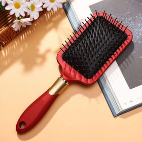 New Arrival Solid Color Fashion Comfortable Hair Brushes for Women Ball Tipped Hair Massage Brush