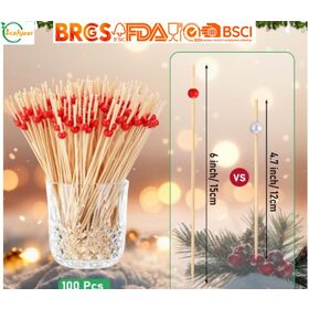 Palitos Descartáveis de Bambu 100% Biodegradáveis para Alimentos - Fabricante Atacadista