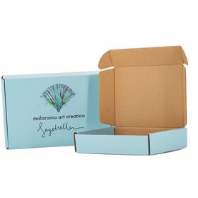 Zweiteilige starre Box mit Süßwasser-Bubble-Gradient-Druck, kundenspezifischer Linienkunst-Druckverpackung für Vitamin-C-Duschfilter-Sets