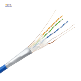 Factory Direct Cat5e FTP Ethernet Cable CCA/BC/OFC Indoor Shielded LAN Cable for Installation