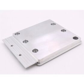 قطعة تشغيل آلية CNC من الألومنيوم مخصصة، سبائك خفيفة الوزن متوافقة مع ROHS لحاويات الاتصالات المصغرة