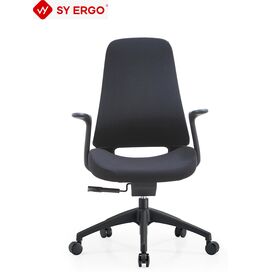 BIFMA Certified Ergonomic Office Chair High Back Mesh Design with Aluminum Alloy Frame 4D Adjustable Recliner