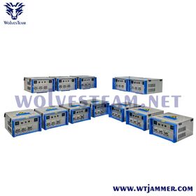 300W Einstellbares 6-Band-Signalblockiergerät für Volle Frequenz - GSM, CDMA, 3G, 4G, 5G, WIFI, Lojack - Datenschutz-Sicherheitsausrüstung
