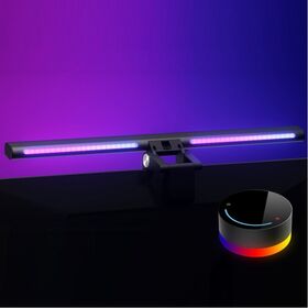 Lampu Monitor LED RGB Smart Gaming Laptop OEM, Lampu Gantung Komputer USB dengan Remote Control, Pelindung Mata, dan Backlight
