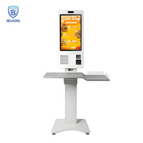 Vente chaude 43 pouces android écran tactile kiosque cafétéria auto paiement kiosque pos machine écran tactile pour restaurant