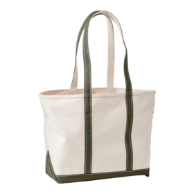 Bolsa de Lona de Algodón Resistente de 35L con Capacidad para 227kg, Costuras Reforzadas y Correas Largas para Playa, Compras y Viajes