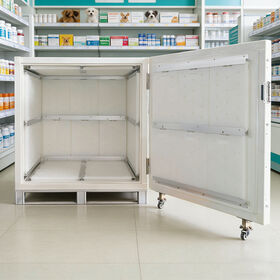 Custom Maker Stable Insulation 72-120H Thermal Vacuum Insulated Pallet Box for Biopharmaceutical Shipping