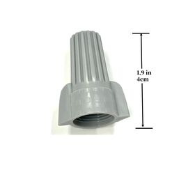 Wire Connector, Morris Products Airfoil Torque Connector For connecting electrical wiring Flame-retardant housing, Spiral Wire Cap